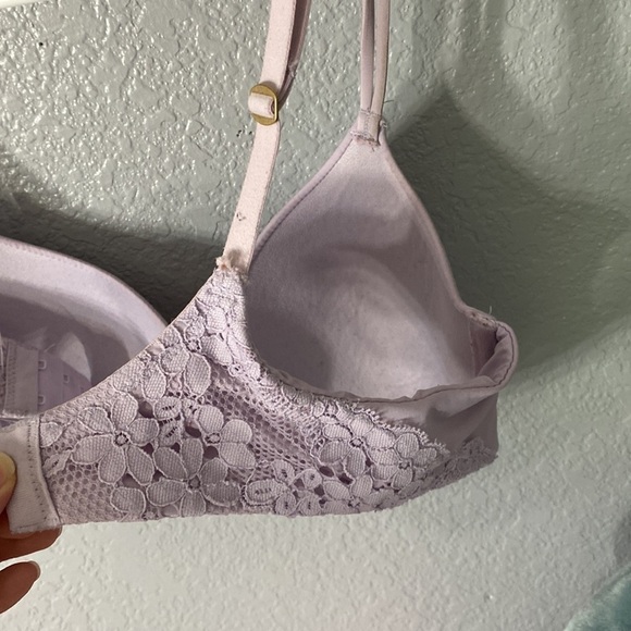 Honeydew Lavender Lace Lightly Lined T Shirt Bra - Picture 9 of 13